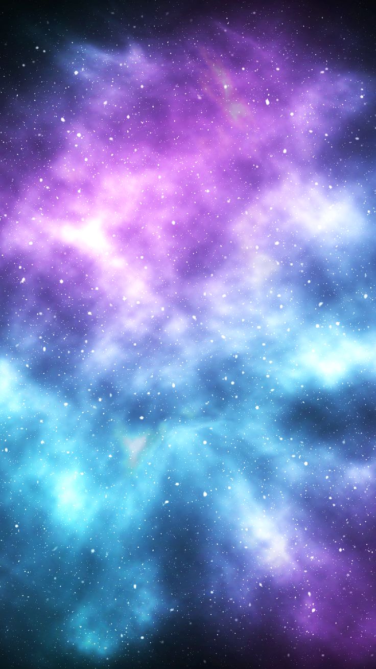 purple and blue space filled with stars