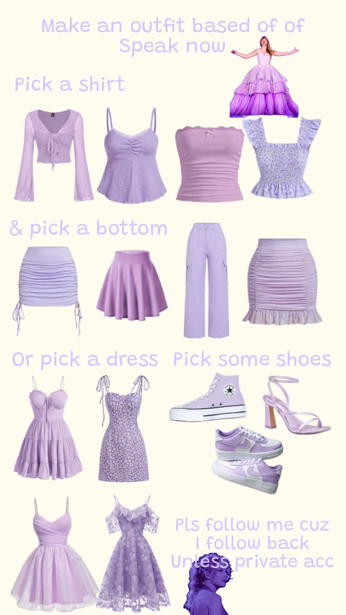 the different types of dresses and shoes are shown in this graphic style, with text below it