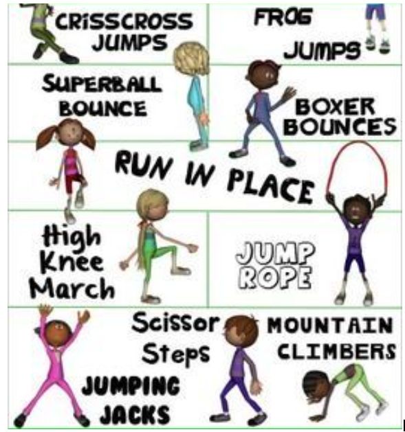 the top 10 cardiobasular endurance exercises for kids to practice their moves