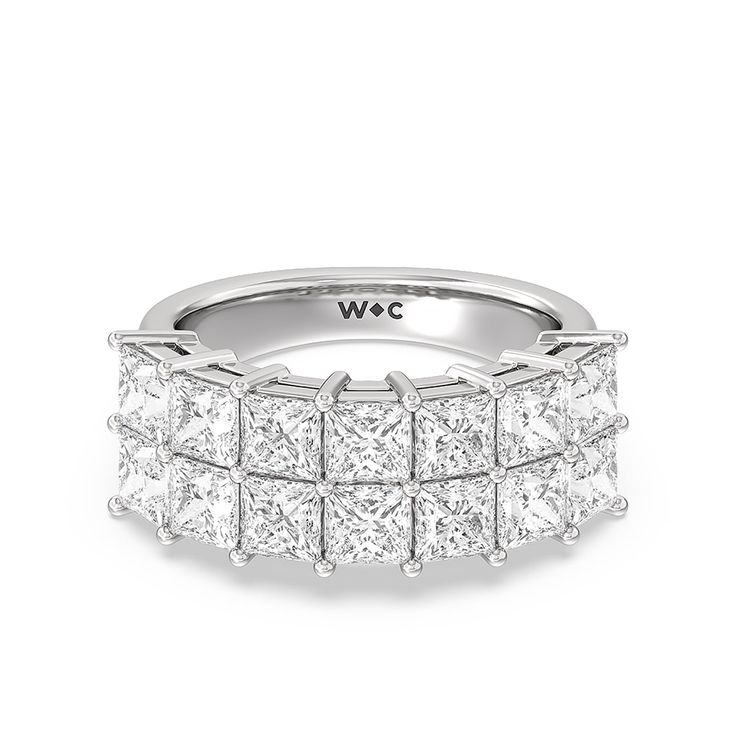 https://embed.imajize.com/590525200 10 Year Anniversary Ring Princess Cut, Princess Cut Anniversary Ring With Center Stone, Anniversary Multi-stone Princess Cut Rings, Luxury Multi-stone Princess Cut Ring, Classic Multi-stone Princess Cut Jewelry, Gorgeous Engagement Ring, Anniversary Bands, Anniversary Ring, Lab Diamonds