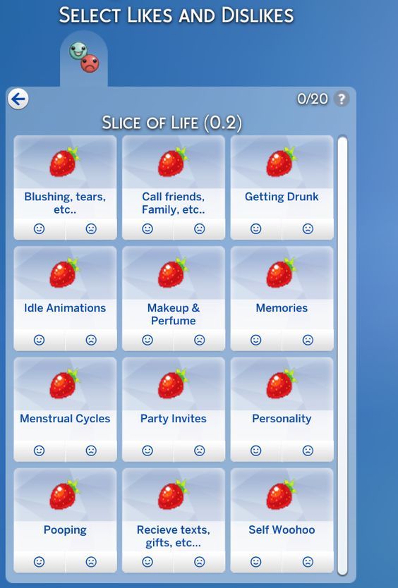 the game is showing different types of fruit