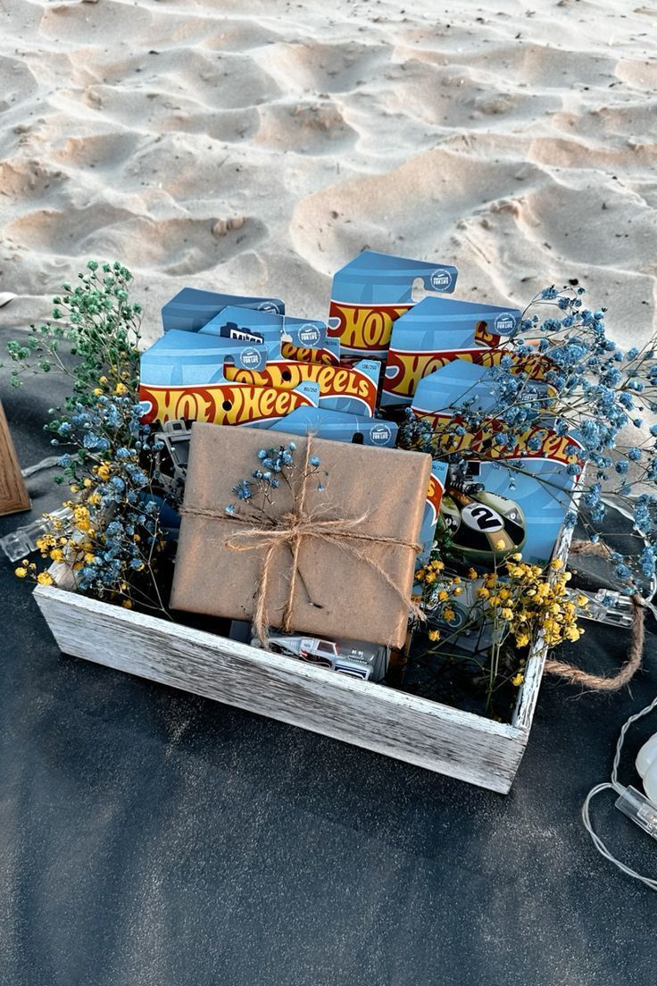 30+ Best & Creative Birthday Gifts For Boyfriend Who Has Everything Hot Wheels Bf Gift, Valentines Gift For Car Boyfriend, Hot Wheel Gift Ideas, Hotwheels Gift Ideas, Hot Wheels Gift Boyfriend, Hot Wheels Bouquet For Bf, Ideas Regalo Novio, Hot Wheels Gift Ideas, Hot Wheels Bouquet