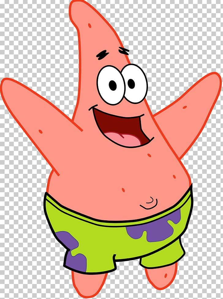 spongebob with his arms out and eyes wide open, cartoon character png