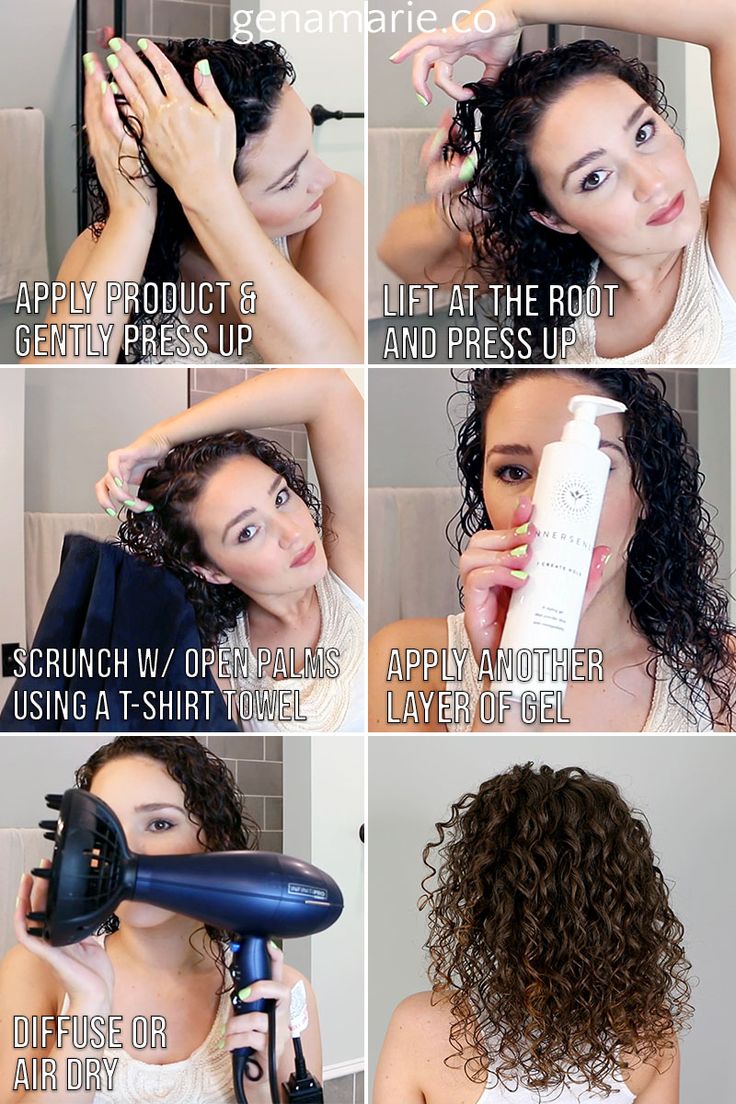 Scrunch Curly Hair, How To Get Rid Of Wet Frizzy Hair, How To Fix Wet Frizz, Defrizz Curly Hair Diy, Scrunching Hair Tips, Scrunch Hair Tutorial, Scrunch Hair, How To Scrunch Your Hair, Scrunched Hair