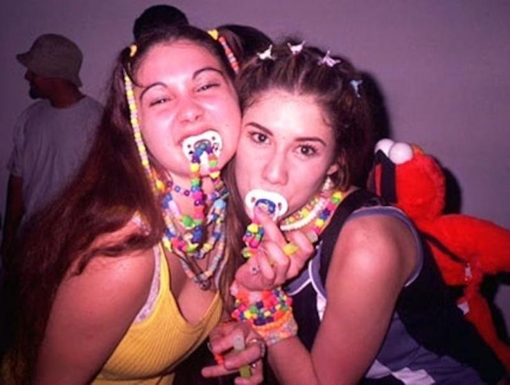 These photos of 90s raves prove it was the best decade for dance music hedonism: Pictures | DJMag.com Rave Outfits Festivals Raver Girl, Kandi Halloween, Rave Culture Fashion, Raver Fashion, 90s Rave Aesthetic, 90s Rave Fashion, 1990s Rave, Acid House Rave, Raver Outfits