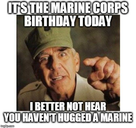 Happy Birthday Marines Usmc, Happy Birthday Marine Corps, Marine Jokes, Happy Birthday Marine, Marine Corps Memes, Meme Spiderman, Marine Memes, Marine Corps Christmas, Usmc Humor