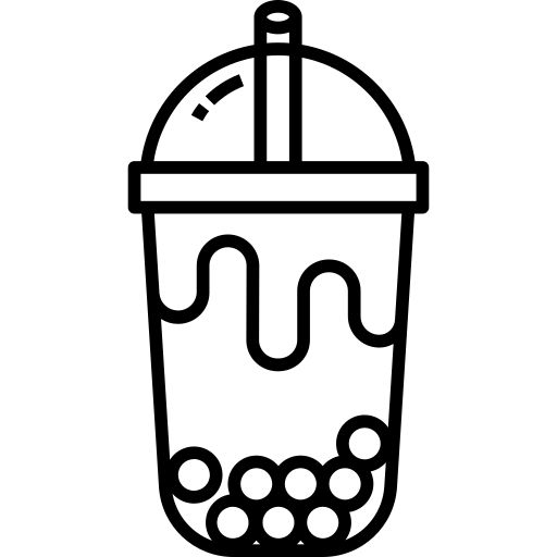 a soda machine filled with lots of bubbles on top of a white background and black outline