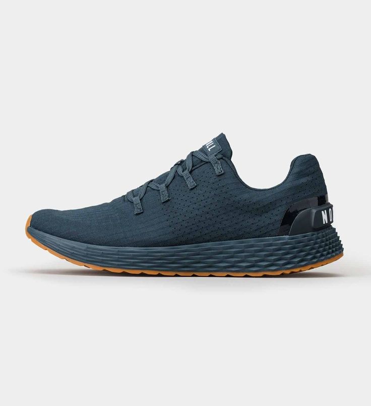 Women's Navy Gum Allday Ripstop Shoes | NOBULL Nobull Shoes, Hiit Class, Breathe Easy, Black Gums, Best Running Shoes, Everyday Shoes, Training Tools, Leather Trainers, Hard Working