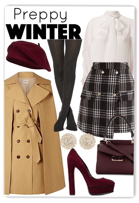 Preppy Winter Outfit | ShopLook Preppy Chic Outfits Winter, Preppy Winter Outfits Cold Weather, Classy Preppy Outfits, Preppy Work Outfits Women, Preppy Outfits Winter, Preppy Winter Outfit, Winter Preppy Outfits, Prep Aesthetic, Modern Preppy Style