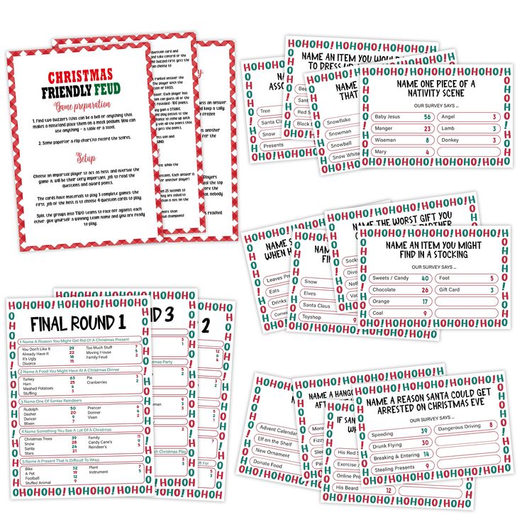 christmas printable food coupons with the words, and numbers for each item to be sold