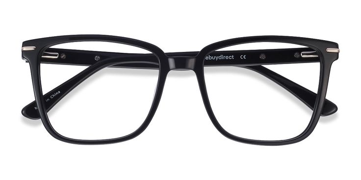 Black square eyeglasses available in variety of colors to match any outfit. These stylish full-rim, large sized acetate eyeglasses include free single-vision prescription lenses, a case and a cleaning cloth. Black Square Glasses Women, Black Prescription Glasses, Black Square Frame Glasses, Black Wire Frame Glasses, Men’s Black Frame Glasses, Eye Doctor, Anna Wintour, Prescription Eyeglasses, Black Square