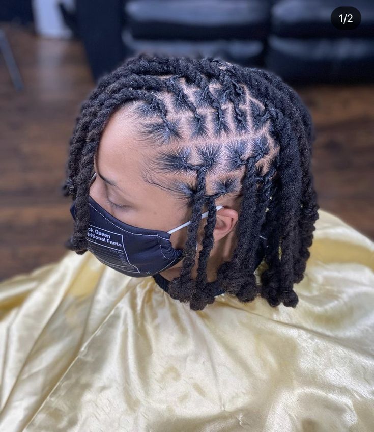 Locs Hairstyles For Women 2 Strand Twist, Rope Twists Short Locs, Detailed Loc Styles, 2strand Twist Loc Styles, 2 Strand Loc Twist Styles, Short 2 Strand Twist Loc Styles, Dread Two Strand Twist, Loc 2 Strand Twist Styles, Two Strand Twist Loc Hairstyles