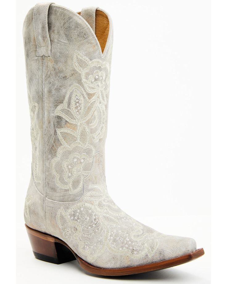 Shyanne Women's Sienna Metalico Western Boots - Snip Toe, Tan Boots For Bride, Bridal Cowboy Boots, Cowgirl Boots Wedding, White Cowgirl Boots, Ostrich Legs, Womens Cowgirl Boots, Wedding Boots, Heel Caps, Wedding Heels