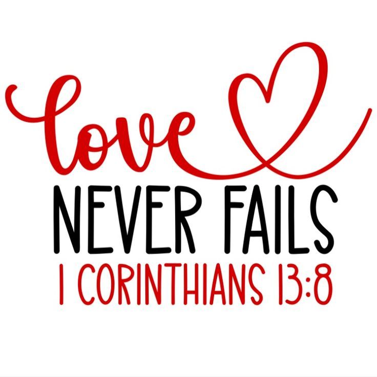 the words love never falls i corintians