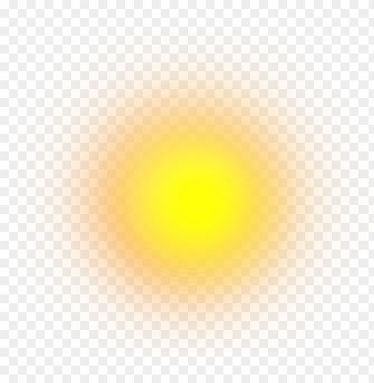 an orange and yellow sun on a white background, with the light shining through it