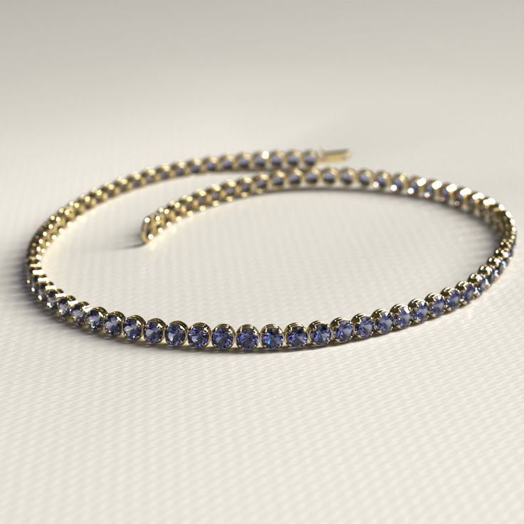 Add a breathtaking touch to your ensemble with this exquisite Tanzanite Tennis Bracelet. Skillfully handcrafted using high-quality 14K/18K gold, this custom stacking bracelet is perfect for everyday wear or special occasions. Adorned with stunning Tanzanite gemstones, this December birthstone bracelet is a must-have for any jewelry lover. It also makes a thoughtful Christmas gift that will surely impress. Don't miss out on our exclusive Cyber Sale and treat yourself or a loved one today!𝐅𝐞𝐚𝐭 Stacked Wedding Rings, Birthstone Bracelet, Tanzanite Gemstone, Birthstone Bracelets, Band Bracelet, Engagement Rings Oval, December Birthstone, Bracelet Handmade, Tennis Bracelet