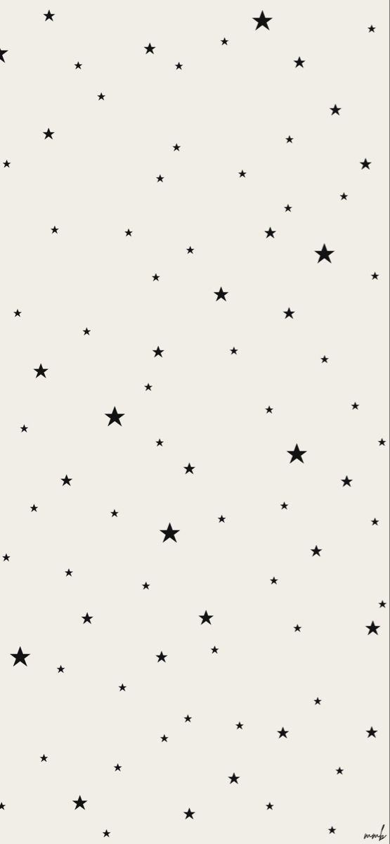 black and white stars on a light gray background