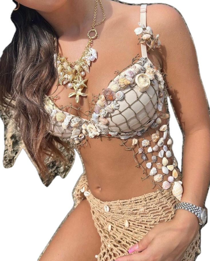 Siren Costume, Mermaid Halloween Costumes, Mermaid Bra, Mermaid Top, Pause Button, Hot Halloween Outfits, Most Paused Movie Scenes, Fantasia Disney, Mermaid Halloween