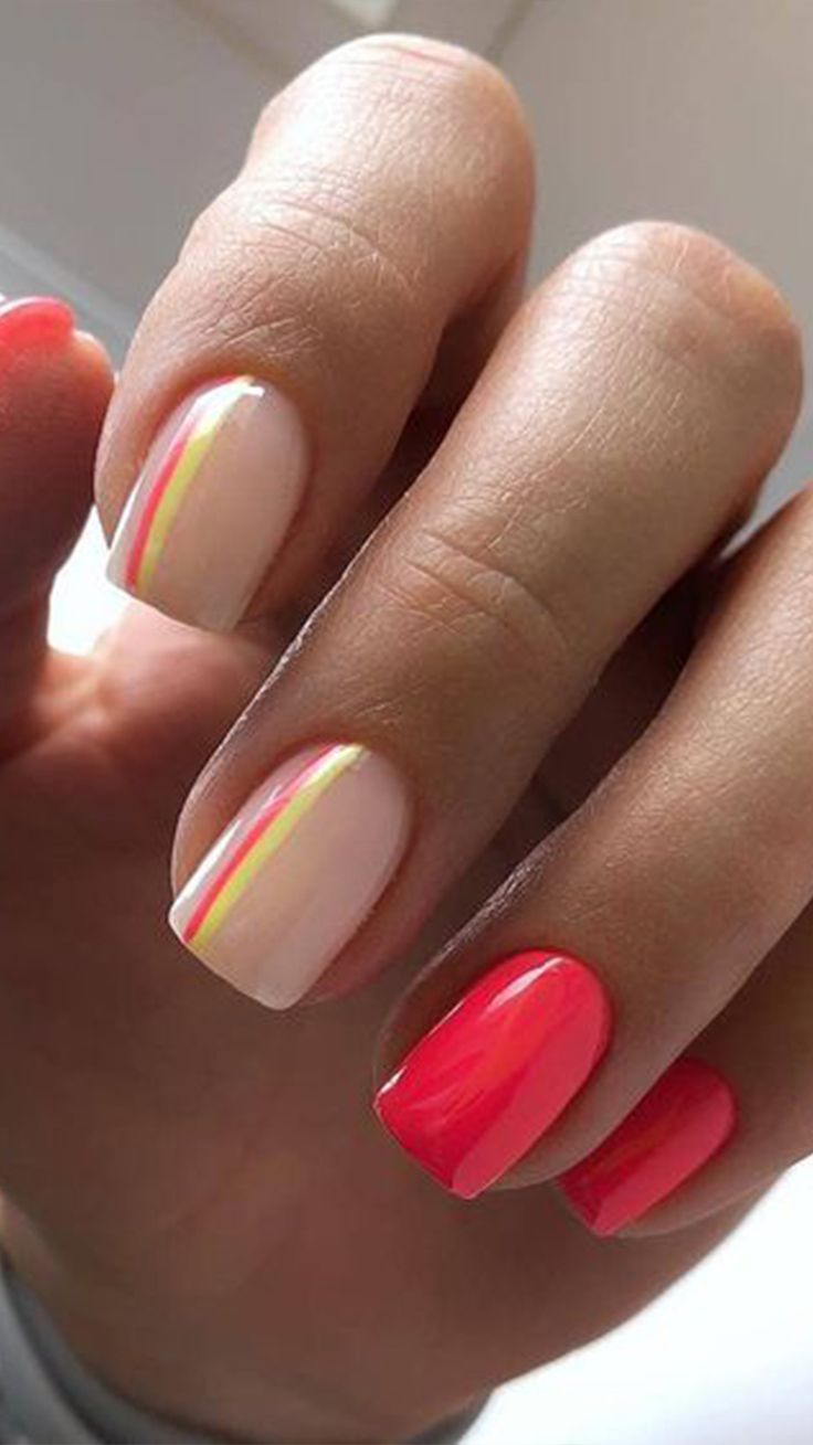 Cute Gel Nails, Thanksgiving Nails, Short Acrylic Nails Designs, Neon Nails, Minimalist Nails, Pretty Acrylic Nails, Fancy Nails, Chic Nails, Short Acrylic Nails