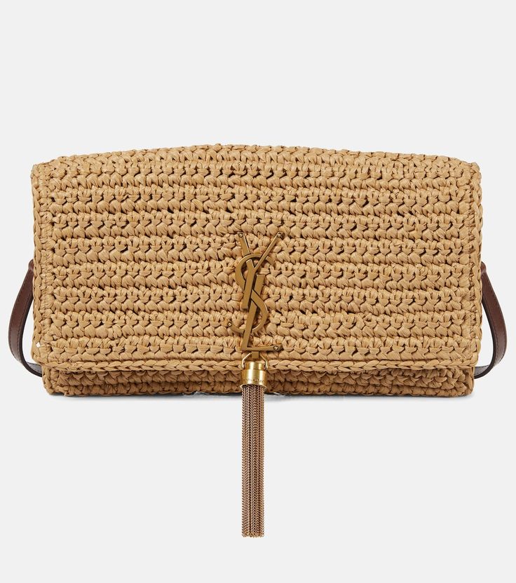 Designer Rectangular Straw Bag With Gold-tone Hardware, Designer Straw Bags With Intrecciato Weave, Designer Straw Shoulder Bag With Top Handle, Luxury Straw Shoulder Bag In Rectangular Shape, Luxury Rectangular Straw Shoulder Bag, Luxury Straw Bags With Gold-tone Hardware, Designer Summer Straw Shoulder Bag, Luxury Straw Shoulder Bag For Travel, Designer Woven Shoulder Bag For Summer