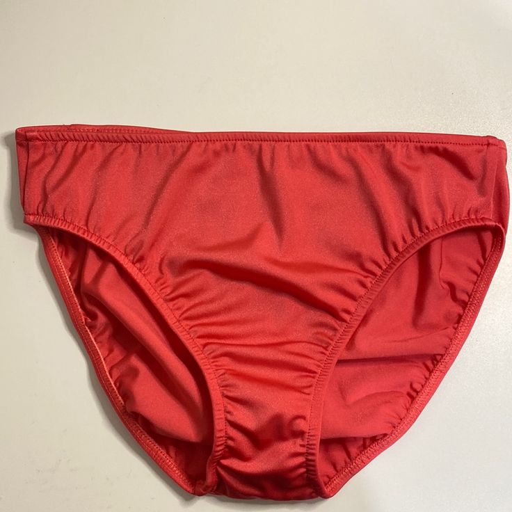 Venus High Waisted Bikini Bottoms In Size 8 And Color Watermelon. Bottoms Have Never Been Worn And Stored In The Original Plastic With Hygienic Liner Still Attached. There Are No Stains, Fading, Holes Or Tears. Please Check Out The Matching Top Also Available In My Closet. Summer Elastic Brief Swimwear, Elastic Brief Swimwear For Summer, Elastic Summer Swim Briefs, Elastic Brief Swimwear For Beach, Red Fitted Short Length Swimwear, Red Fitted Short-length Swimwear, Swimming Outfit, Matching Top, Womens Swim