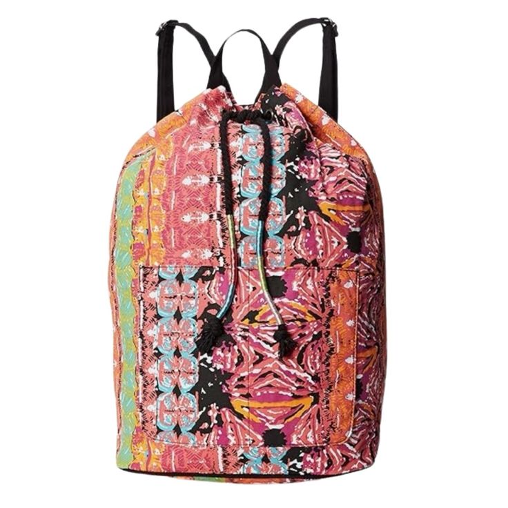 Women’s Volcom Backpack/Travel Bag. Brand New Has Never Been Used. Pink Backpack For Vacation, Casual Pink Backpack For Spring, Pink Travel Shoulder Bag Backpack, Pink Travel Backpack Shoulder Bag, Multicolor Backpack For Summer, Pink Tote Backpack For Everyday Use, Pink Backpack For Everyday Spring Use, Pink Backpack For Everyday Use In Spring, Trendy Multicolor Bag With Adjustable Straps