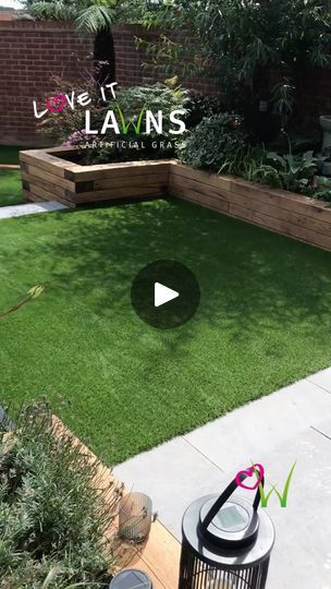 🌿 A beautiful garden transformation in Boorley Park! 🌳 Our top of the range Mika artificial grass perfectly complements the existing raised sleeper beds and patios. Now, this pretty little garden is ready to be enjoyed all year round! 🌞  #loveitlawns #artificialgrassinstallers #southampton #hedgeend #artificialgrass #patio #sunnydays #boorleygreen #winchester #boorleypark #outdoorliving #domesticgardens #YearRoundGarden #gardentransformation | Love It Lawns - Artificial Grass Installers | Everet Almond · Clean Living Laying Artificial Grass, Artificial Grass Patio, Sleeper Beds, Artificial Grass Backyard, Grass Types, Garden Transformation, Grass Type, Clean Living, Little Garden