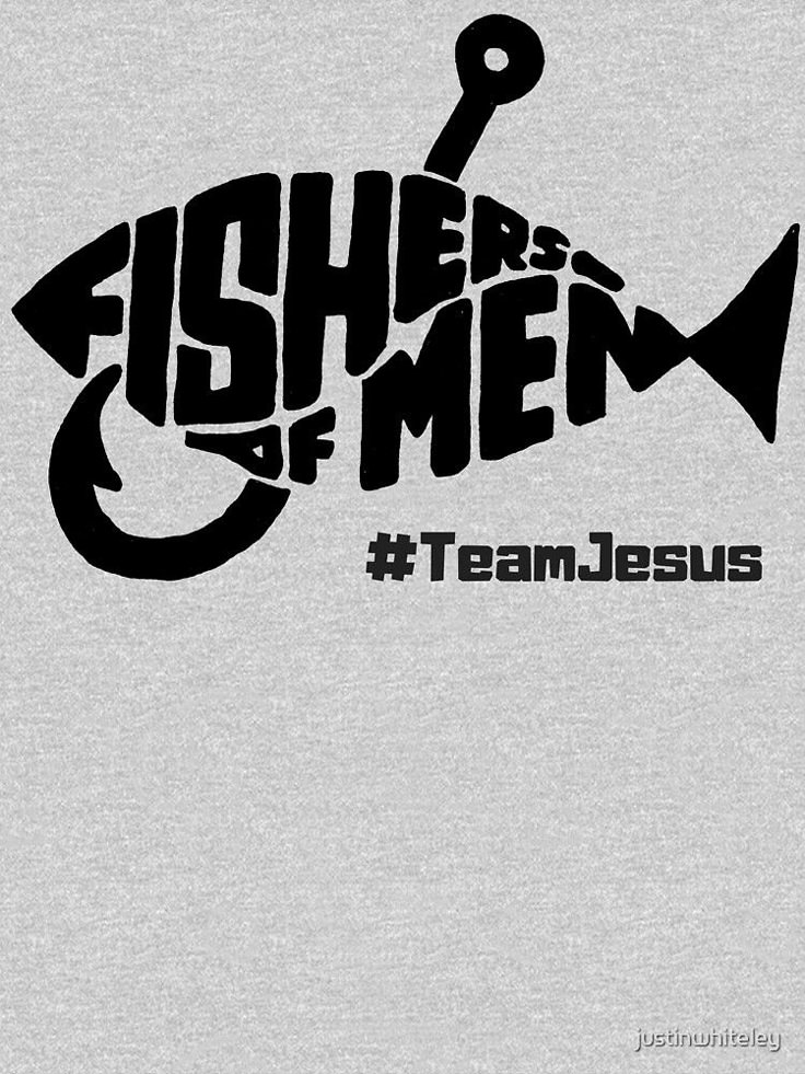 "Fishers Of Men Christian T-Shirt" T-shirt for Sale by justinwhiteley | Redbubble | christian t-shirts Fishers Of Men Shirt, Shirt Design Christian, Biblical Tshirt Designs, Christian Tees For Men, Men Christian Shirts Designs, Christian Tshirts Design, Christian T Shirt Ideas For Men, Christian Logo Ideas, Cool Shirt Ideas