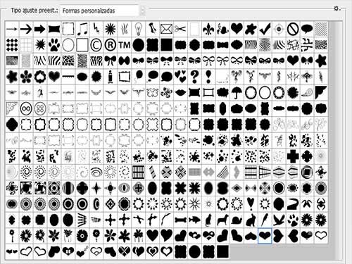 a computer screen with some black and white designs on it