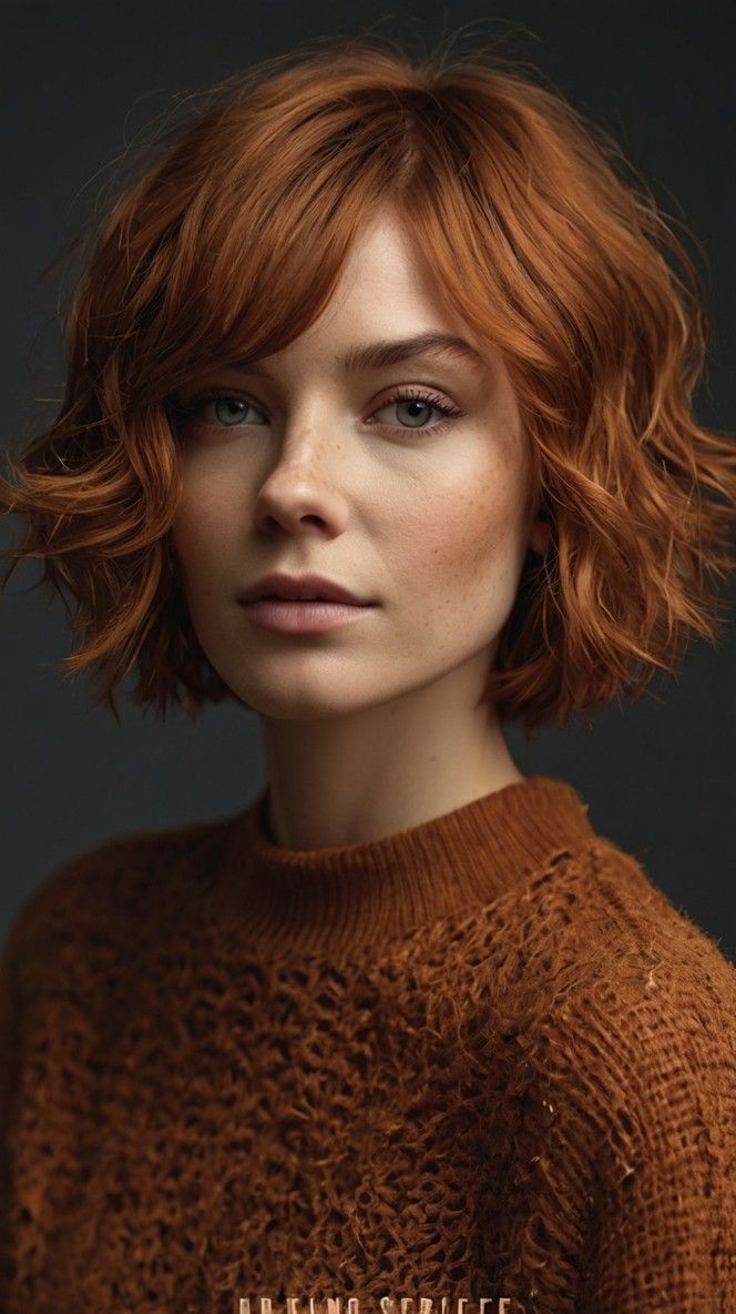 Stunning Cosmetic Ideas for Auburn Hair 🔥 Red Hair Tips, Henna Hair, Ginger Hair Color, Copper Hair Color, Haircuts For Curly Hair, Hair Color Techniques, Fall Hair Colors, Auburn Hair, Haircut And Color