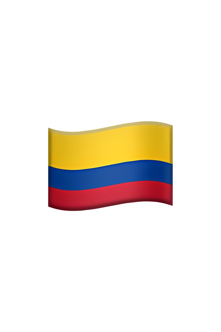 the flag of colombia waving in the wind