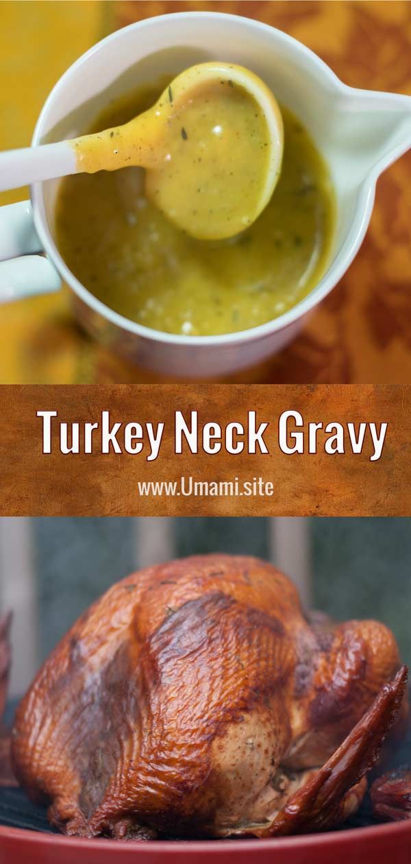 turkey neck gravy in a bowl with a spoon