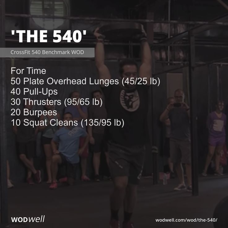 a crossfit poster with the words'the 540 for time 50 plate overhead lunges 42 / 25 b