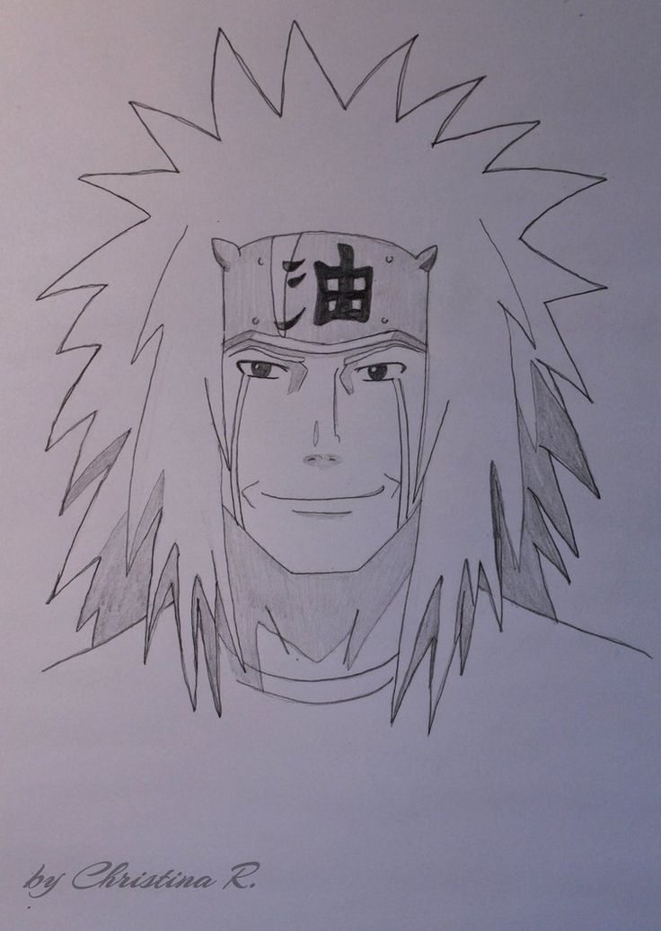 Jiraiya Drawing Easy, How To Draw Jiraiya, Jiraiya Sketch, Jiraya Sketch, Jiraiya Drawing, Kakashi Drawing, Naruto Drawings Easy, Naruto Drawing, Naruto Painting