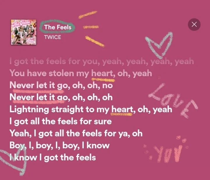 a pink background with words written on it