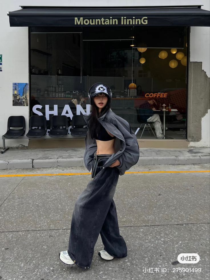 Acubi Fashion Japan, Acubi Fashion Black Skirt, Acubi Fashion Denim Skirt, Street Wear, Fashion Outfits, Photography, Clothes