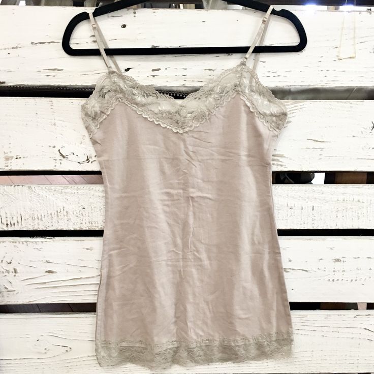 It Had to be You Lace Camisole in Light Mocha Step your layering up a notch with this lovely Lace Camisole Top! 95% Cotton / 5% Spandex Coquette Tank Top, Fall Tank Tops, Thrift Board, Digital Wardrobe, Collage Outfits, Lace Camisole Top, Girly Fits, Thrift Inspo, Tank Top With Lace