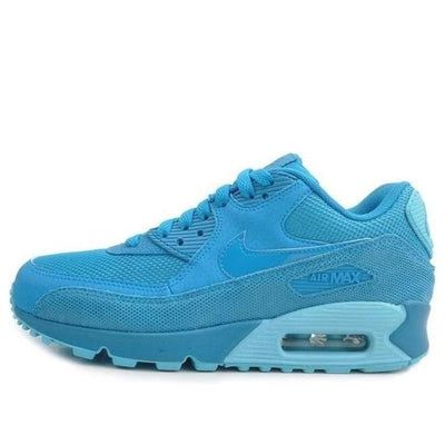 (WMNS) Nike Air Max 90 PRM 'Lt Blue Lacquer Clearwater' 443817-401 (SNKR/Retro) Air Max 90 Women, Air Max 90 Premium, Orange Camo, Air Max 98, Marathon Running Shoes, Nike Air Max For Women, Air Max Women, Nike Womens, Running Shoes Sneakers