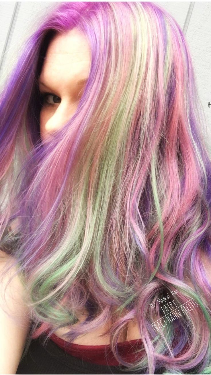 Vivid haircolor Streaks In Hair, Purple And Pink Hair, Pravana Vivids, Hair Streaks, Green And Pink, My Gallery, Green Hair, Purple Hair, Up Hairstyles