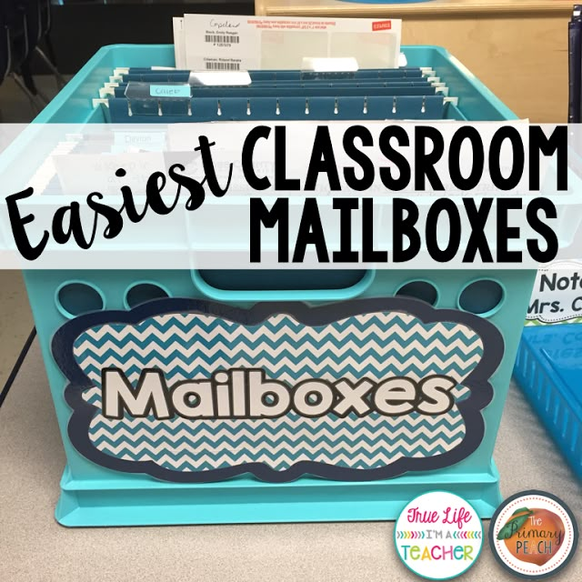 a blue classroom mailbox with the words'fastest classroom mailboxes'on it