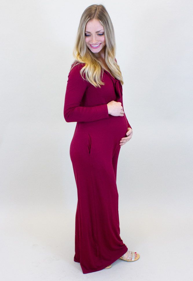 Long Sleeve Maternity Jumpsuit - Sexy Mama Maternity  The Sexy Mama long sleeve maternity jumpsuit is here to steal your heart. Can we call them bumpers!? But seriously, what could be more adorable than this off the shoulder jumper. Trendy and easy to pair with anything.  It has a cross top that is perfect for nursing so you can wear it throughout all 9 months of pregnancy and beyond. You will love your bumper and so will everyone who sees it.  #SexyMamaMaternity #maternityjumpsuits Months Of Pregnancy, Casual Maternity Outfits, Off The Shoulder Jumper, House Move, Pregnancy Months, Cross Top, Casual Maternity, Maternity Jumpsuit, Maternity Style