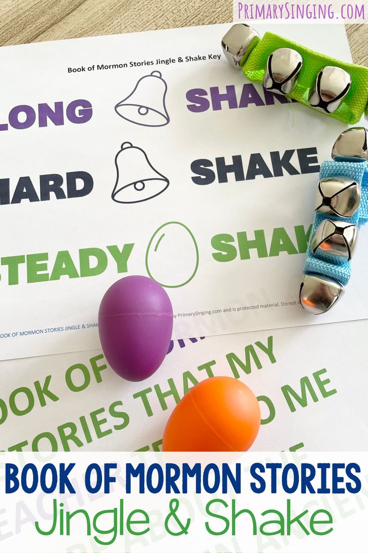 Book Of Mormon Stories, Music Activity, Egg Shakers, Primary Chorister, Music Singing, Primary Songs, Printable Lesson Plans, Primary Singing Time, Primary Music