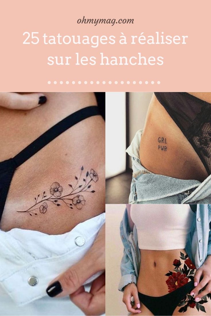 some pictures with tattoos on them and the words 25 tatouages a realiser sur les