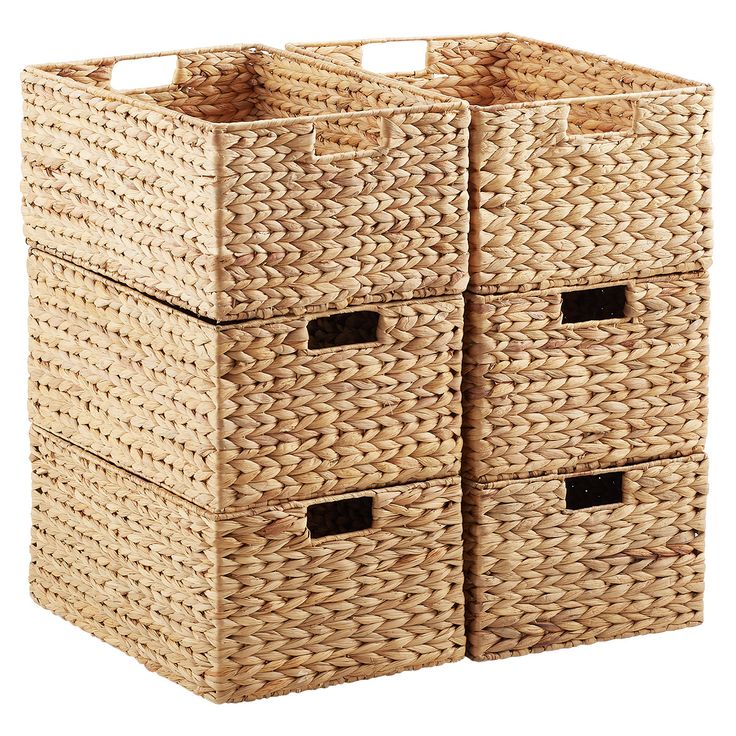 NEW Billy Hack, Baskets For Shelves, Pantry Organizers, Decorative Storage Boxes, The Container Store, Water Hyacinth, Pantry Design, Pantry Storage, Container Store