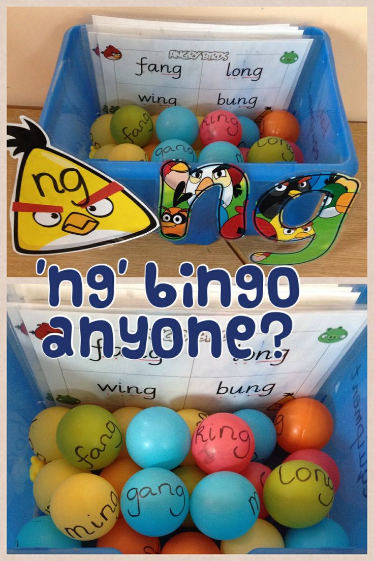 an open box filled with lots of colorful balls next to a sign that says ng's ringo anyone?