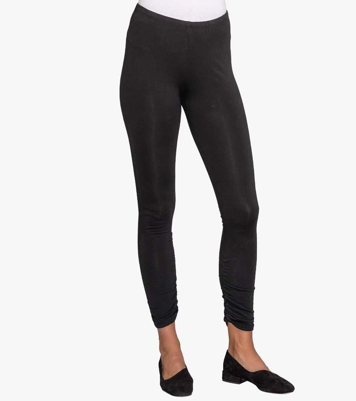 Ready to Wear Leggings | Stella Carakasi | Designer Clothing Comfortable Fitted Leggings For Fall, Comfortable Stretch Leggings For Fall, Cotton Yoga Leggings With Elastic Waistband, Yoga Cotton Leggings With Elastic Waistband, Cotton Leggings With Elastic Waistband For Yoga, Comfort Stretch Cotton Leggings For Fall, Elastic Cotton Leggings, Fitted Cotton Leggings With Elastic Waistband, Versatile Comfortable Leggings