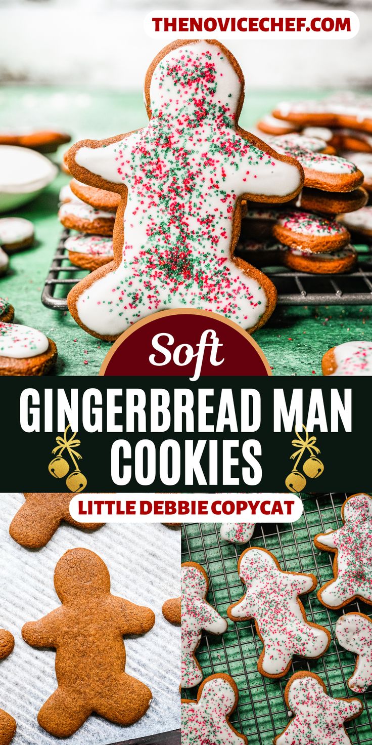 the recipe for soft gingerbread man cookies