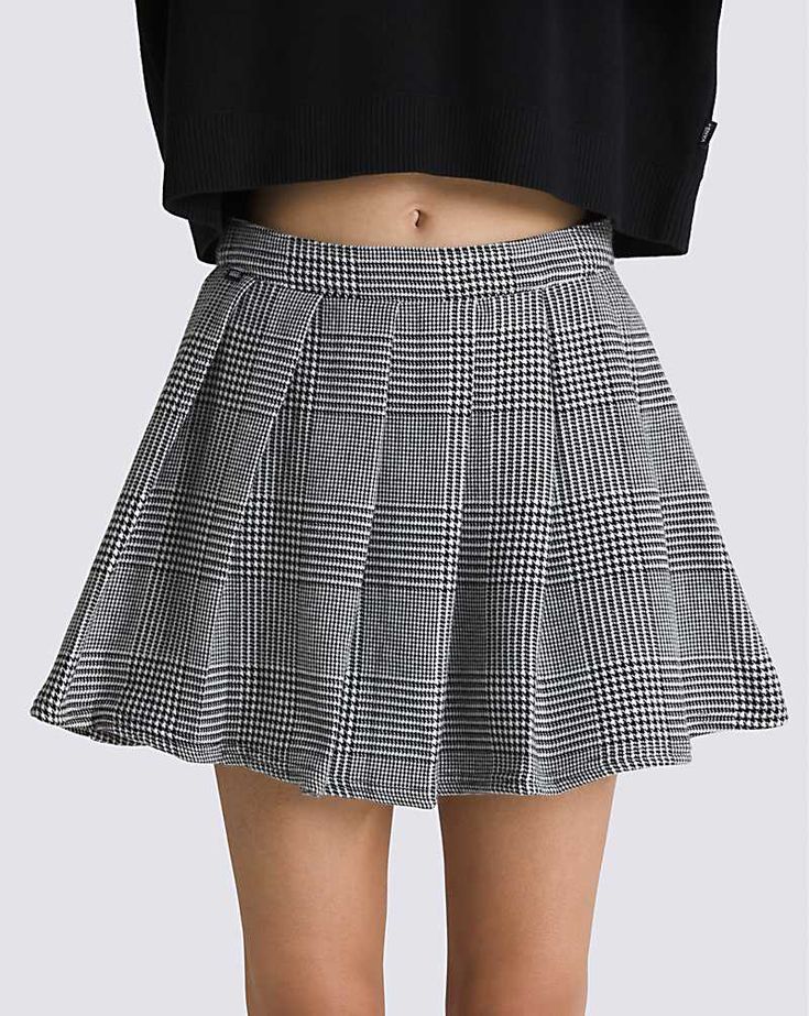 School Plaid Pleated Skirt, Plaid Lined Mini Skirt For School, Plaid Mini Skirt Skort For School Uniform, Plaid Mini Skort For School Uniform, Plaid Bottoms For School In Fall, Plaid Cotton Skirt For School, Cotton Plaid Skirt For School, School Plaid Cotton Skirt, Plaid Pleated Mini Skirt School Uniform