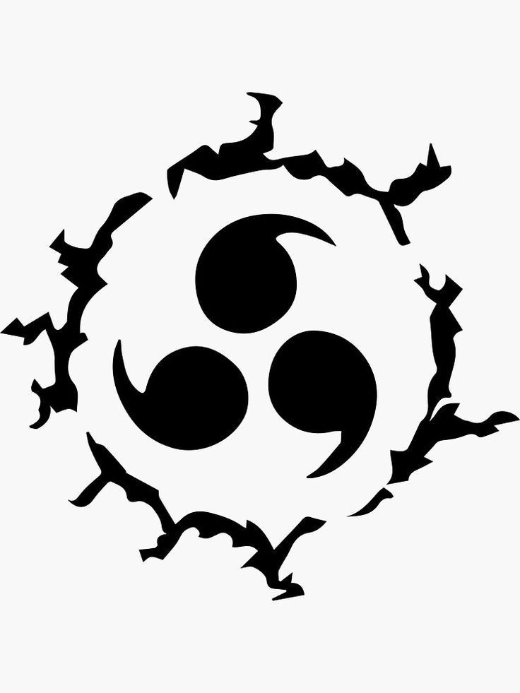 a black and white image of a circular object with bats on the side, in front of a white background