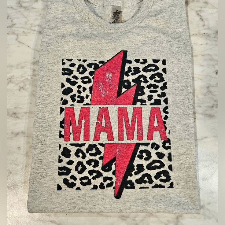 Cute Design ! Custom Made And Will Ship Within A Few Days! On Gildan Unisex Short Sleeve Sublimation Ink Check Out My Page For More Designs Sublimation Ink, Mama Shirt, Cute Design, Unisex Shorts, Cheetah Print, Cute Designs, Custom Made, Tops & Tees, Womens Tops